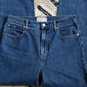 Everlane Women's Straight Leg Jeans - Indigo The Way High Jean